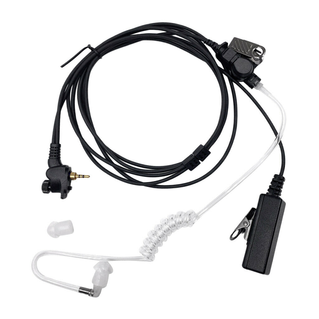 1Pin PTT Mic Covert Acoustic Tube Earphone for MTH600, MTH650,MTP850, MTS850