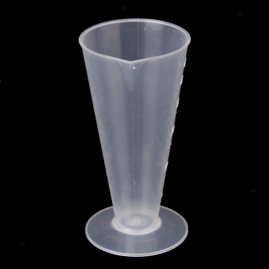 2Pack Beaker Measuring Cup Graduated For Kitchen Laboratory - 25ml & 50ml