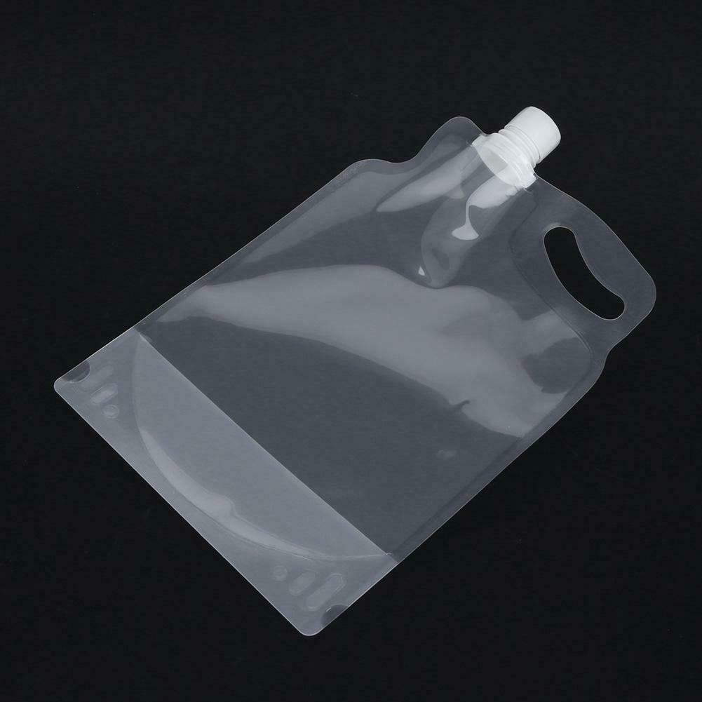 Portable 2L Foldable Drinking Water Bag for Outdoor Camping Hiking Riding C#P5