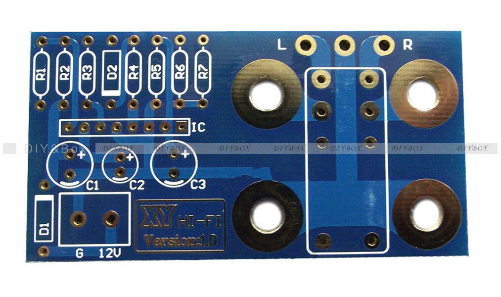 AC 12-16V Dual channel UPC1237 Speaker Protection Board PCB Delay DC Protection