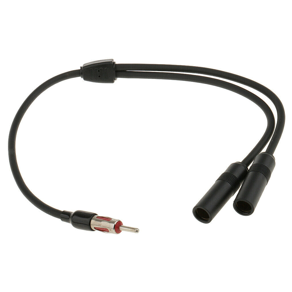 Radio Antenna Aerial Extension Lead Cable Car Coax AM FM Male Female 12