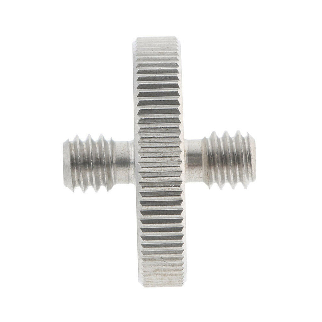Stainless Steel BIG Double Head Stud with 1/4" to 1/4" Thread
