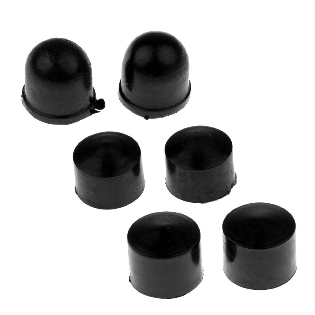 6pcs Skateboard Longboard Truck Replacement RUBBER Cups