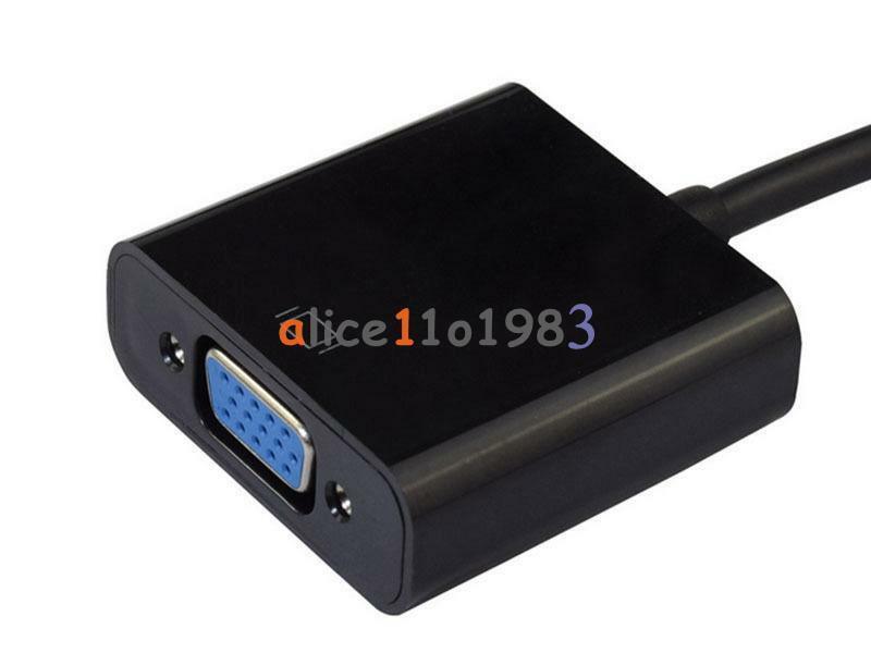 New 1080P HDMI Male to VGA Female Video Converter Adapter Cable for PC DVD HDTV