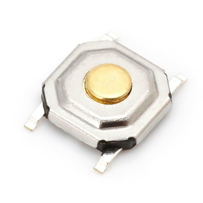 100 x Waterproof Microswitch Tactile Tact Push Button Switch Momentary SMD 4 Pin