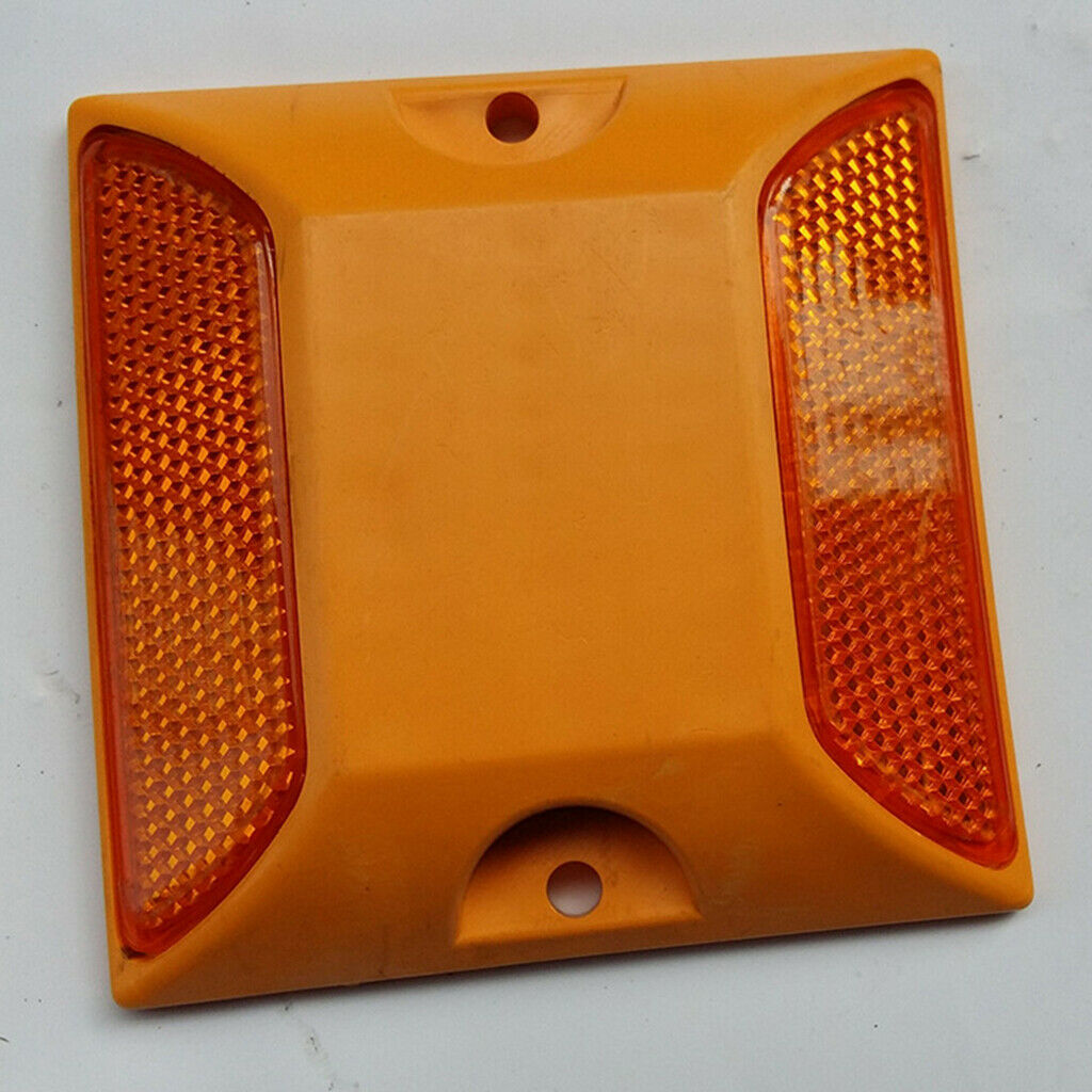 (5 Pack) Commercial Reflective Road Pavement Marker (Yellow)