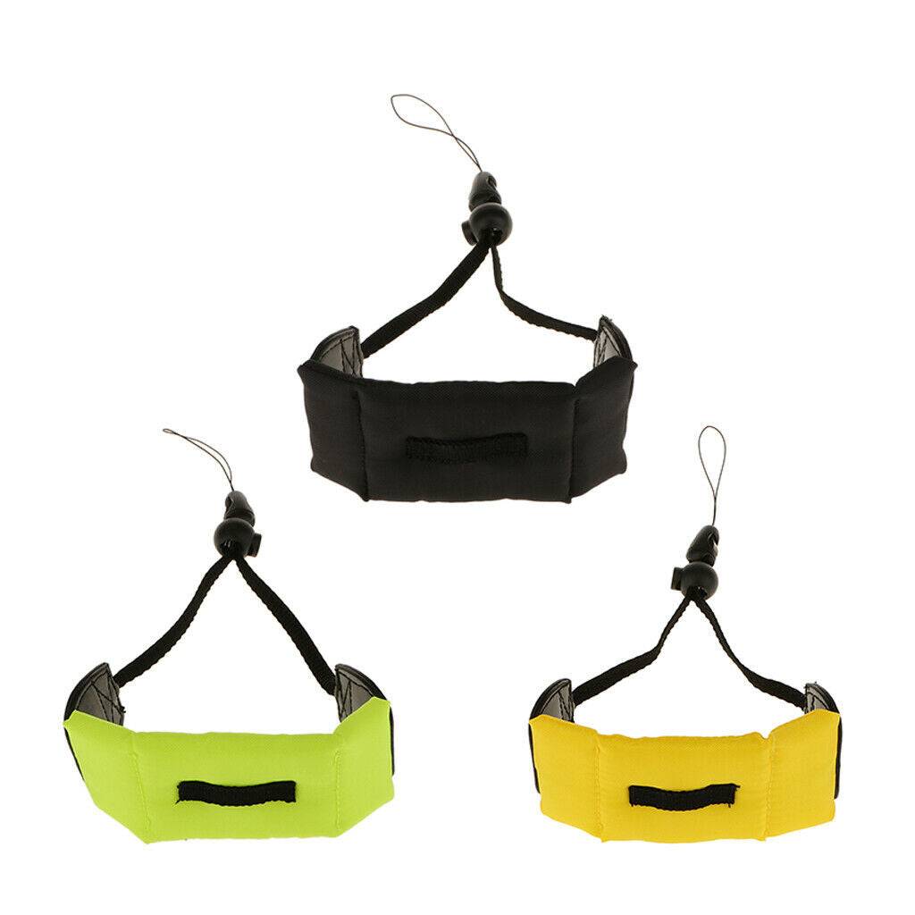 Anti-Lost Floating Wrist Strap Wristband For Hero3/3+/4 Camera Yellow
