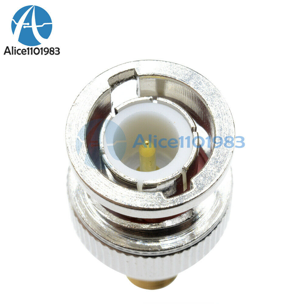 Adapter BNC Plug Male to SMA Female Jack RF Connector Straight
