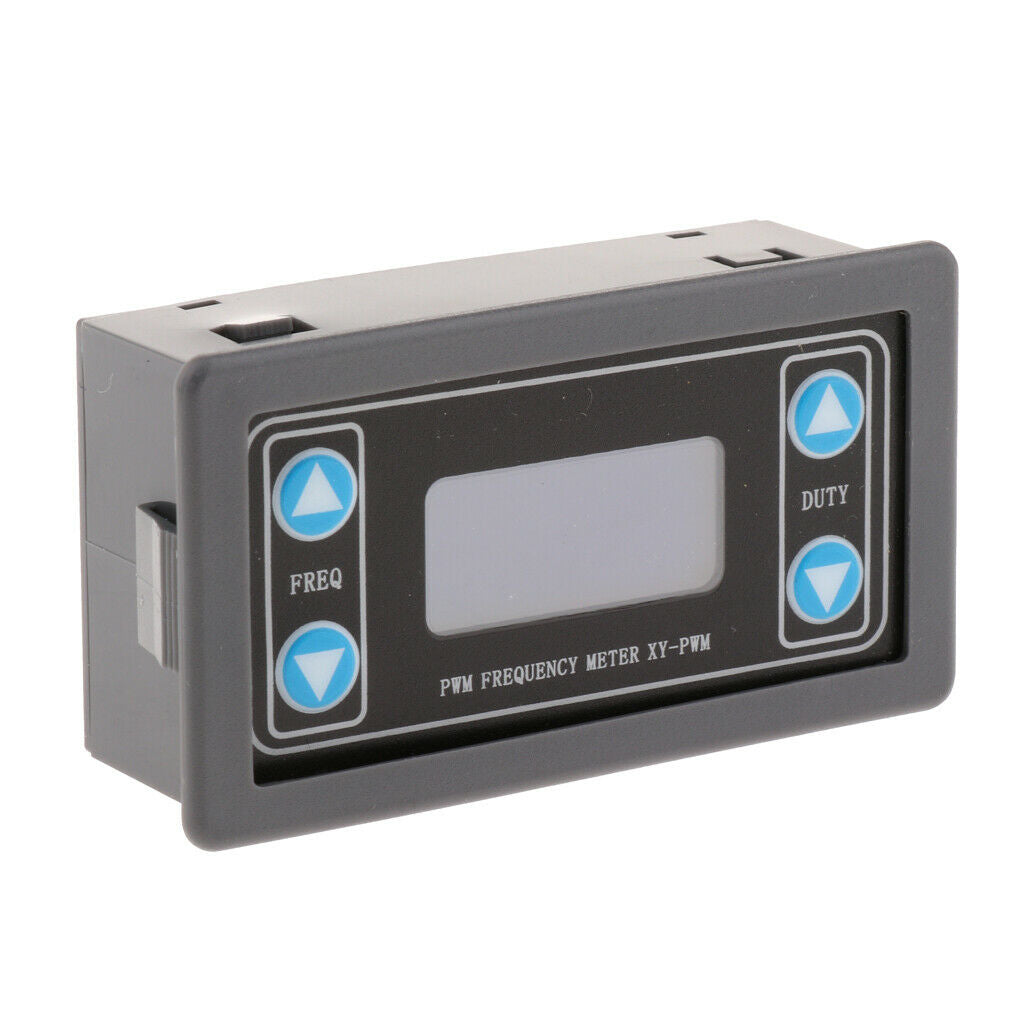 Signal Generator PWM Pulse Frequency Meter LCD Display Adjustable Duty Ratio