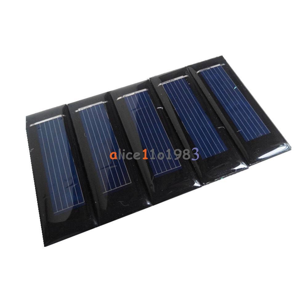 Mini Solar Panel 0.5V 100mA Solar Cells Photovoltaic Panels Battery Charger