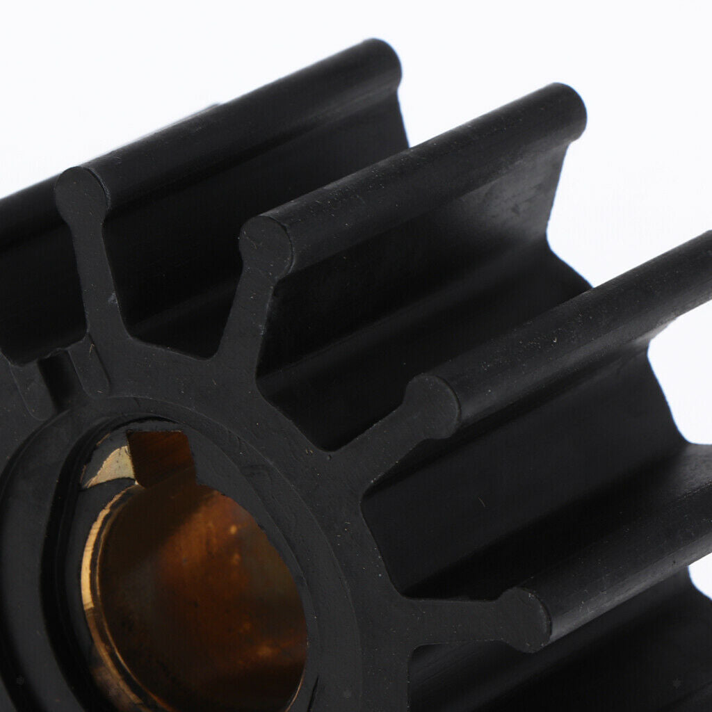 (Black) Water Pump Impeller Marine Impeller Kit Fits For 124310-46090