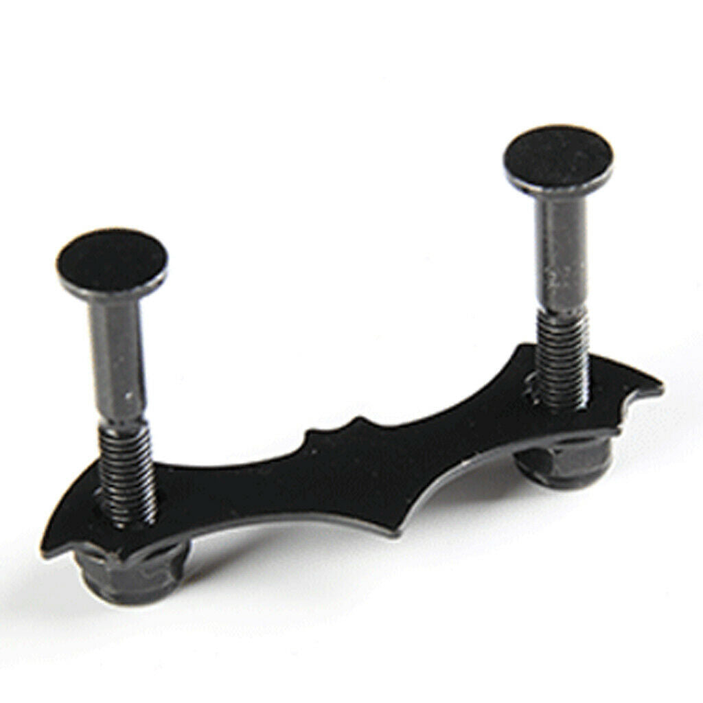 4 Set Carbon Steel Skateboard Deck Protective Gasket Longboard Part Nut