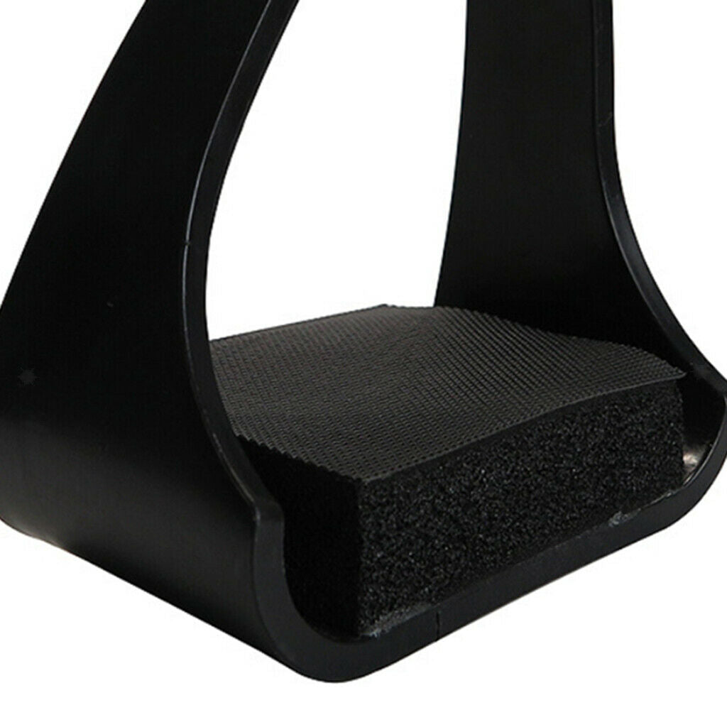Horse Stirrups Foam Tread Western Stirrup Shock-absorbing Bendy Stirrup