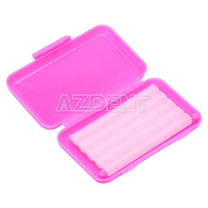 100 X Dental Orthodontic Wax Brace Gum irritation Pink Strawberry Scent AZDENT