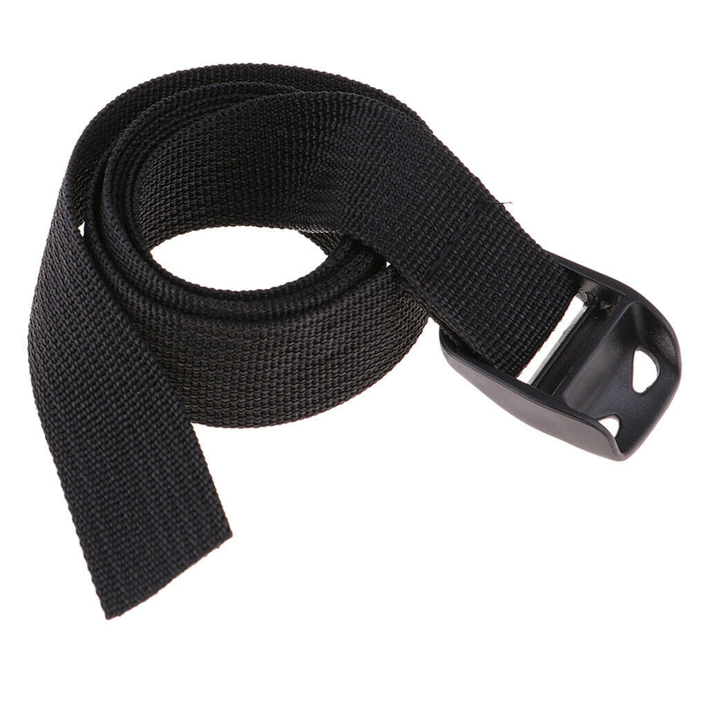 6pcs Strapping Cable Ties Camping Travel Bag Band with Buckle