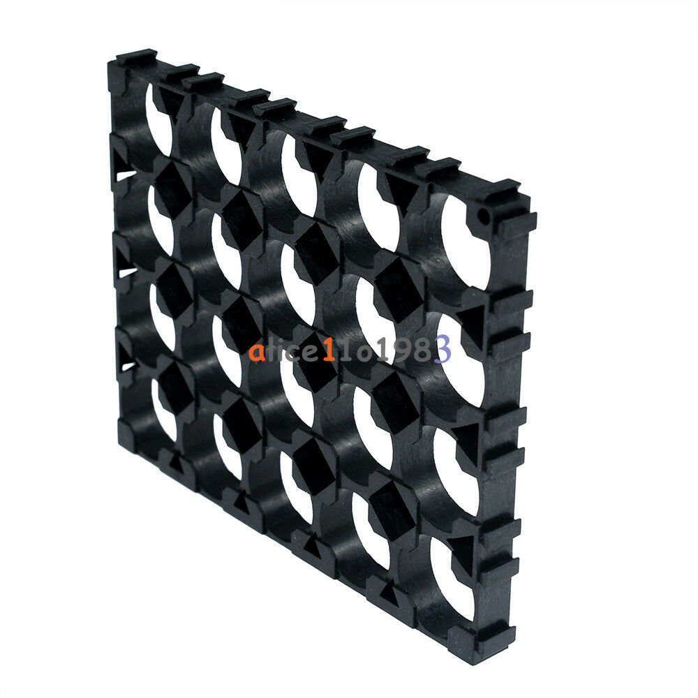 10PC 4x5 Cell 18650 Batteries Spacer Radiating Shell Plastic Heat Holder Bracket