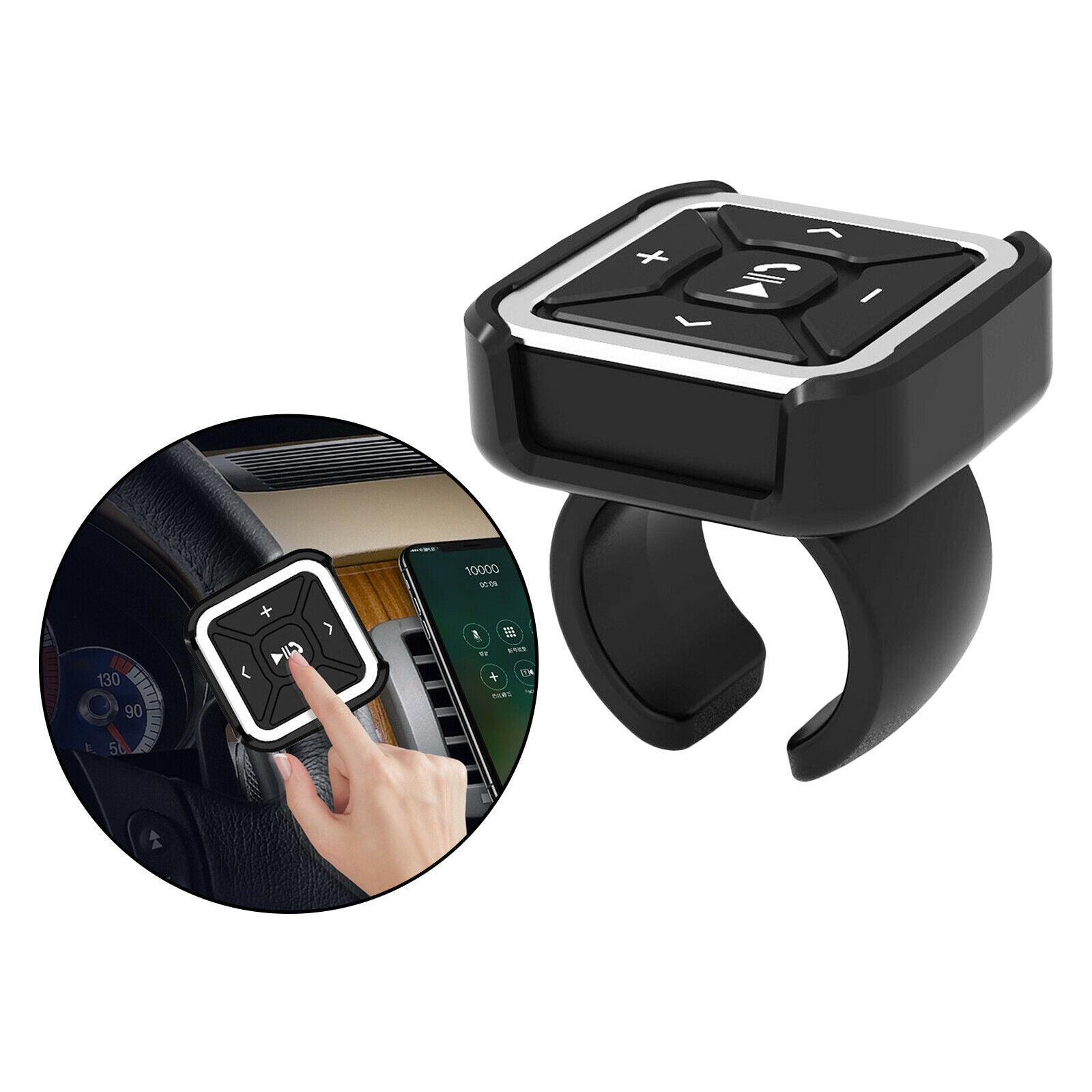 Bluetooth audio adapter, car bluetooth media button audio steering wheel remote