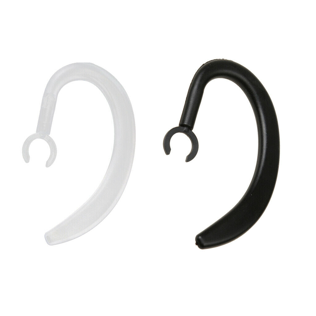 2 Pieces Small Clamp Bluetooth Ear Hook Loop Clip Replacement Compatible with