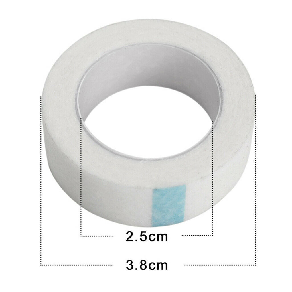 Pack of 4 White Adhesive Eyelash Tape Under Eye for Lash Extension Grafting