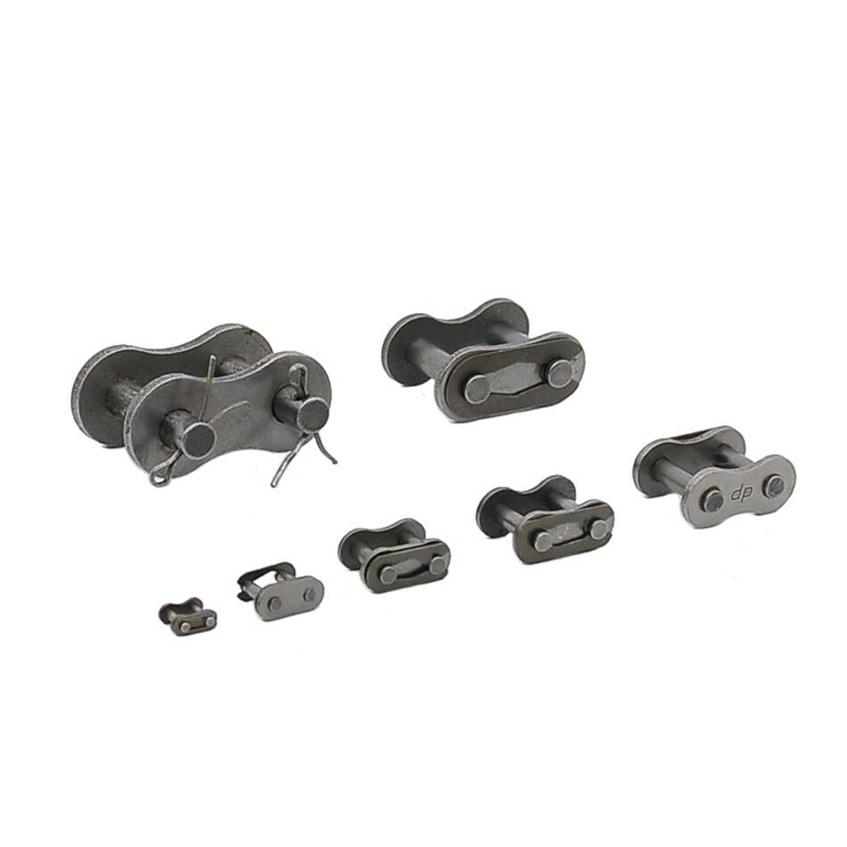 #25 Roller Chain Connecting Link Full Link For 04C #25 Roller Chain x10Pcs