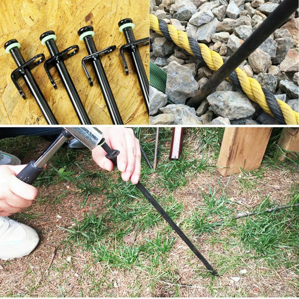 Fluorescent Tents Accessories Outdoor Camping Fishing Rod Rings Tent Nail Ring