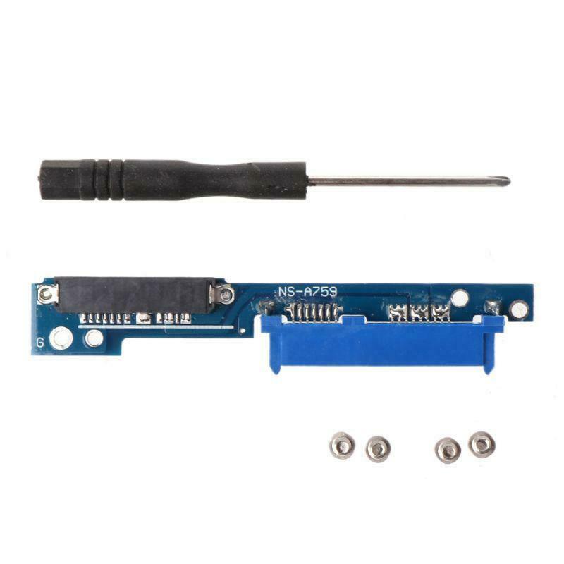 Micro SATA 7+6 Male to SATA 7+15 Female Adapter Serial ATA Converter for Lenovo
