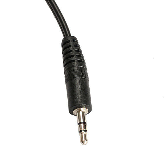 3.5mm Male to 2 RCA Female Jack Stereo Audio Cable Converter Adapter DC3 @