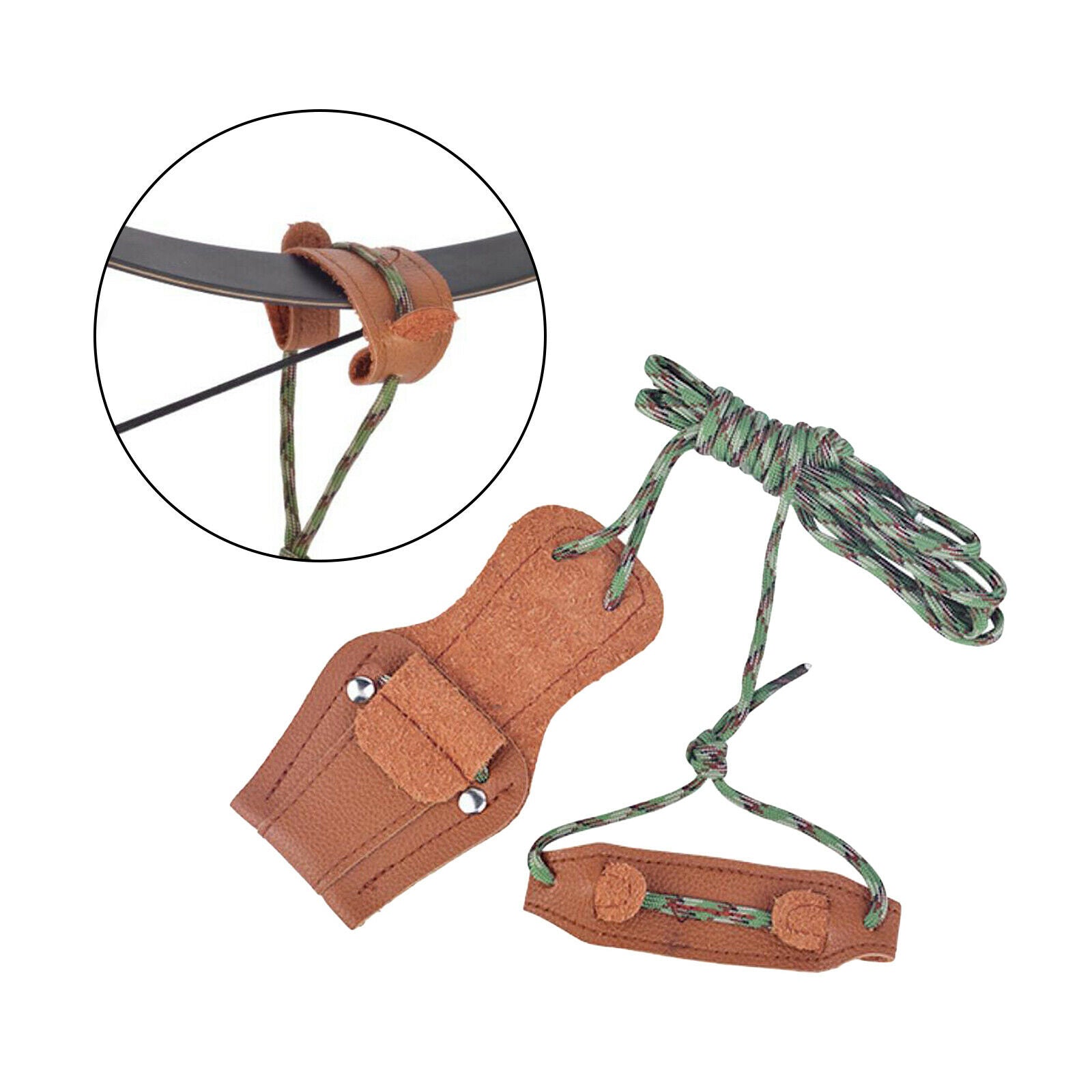 Nylon Archery Bow Stringer Install Rope Bowstring Traditional Bow Cord 1.7ft