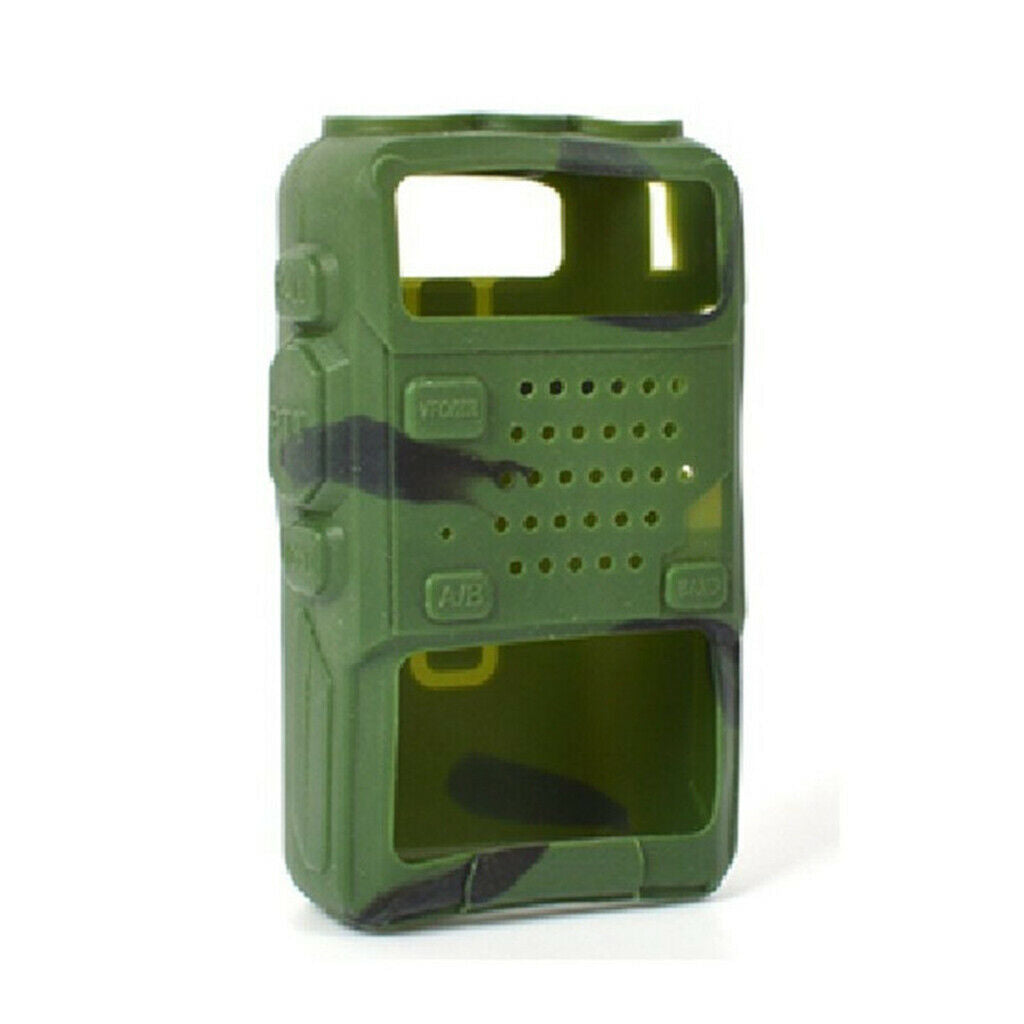 5x Silicone Cover Case for   UV5R UV-5RA UV-5RB UV-5RC UV-5RD TH-F8