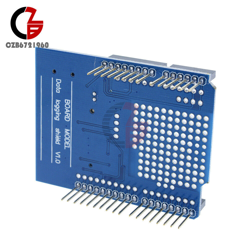 New Data Module Logging Shield Data Recorder Shield for Arduino UNO SD Card