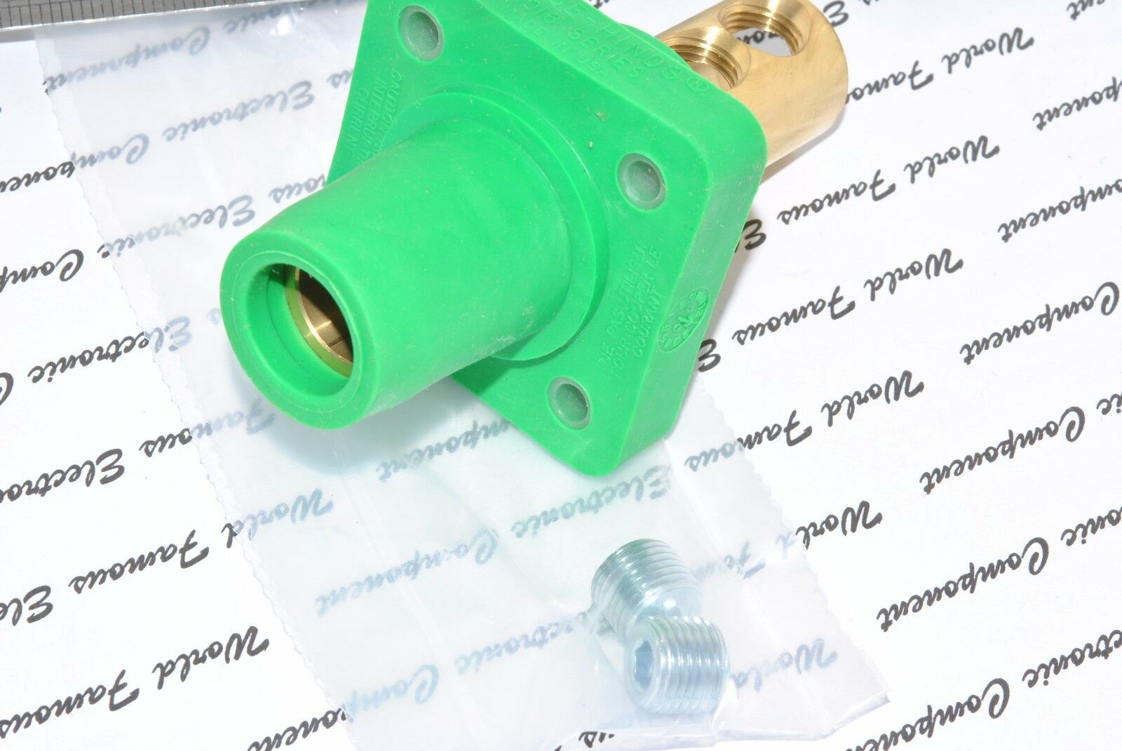 1pcs - COOPER CROUSE-HINDS E1016-1729 CAM-LOK CONNECTORS GREEN FEMALE 600V 400A