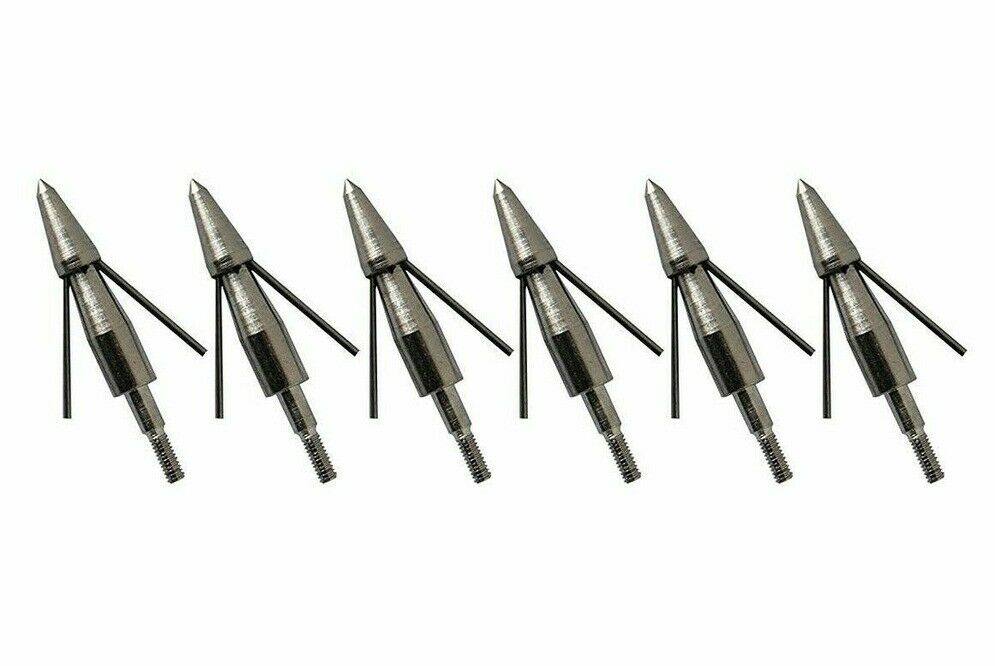 6X 300 Grain Arrow Bow Broadhead Arrowhead Tips Points Archery Hunting Fishings