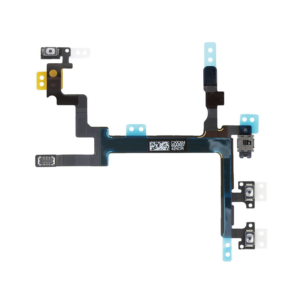 Power ON/OFF Volume Mute Button Switch Connector Ribbon Flex Cable For 5