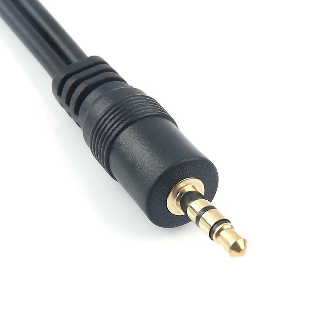 3.5 mm (1/8Inch) Mini   Stereo TRS to Dual XLR Splitter Adapter Cable