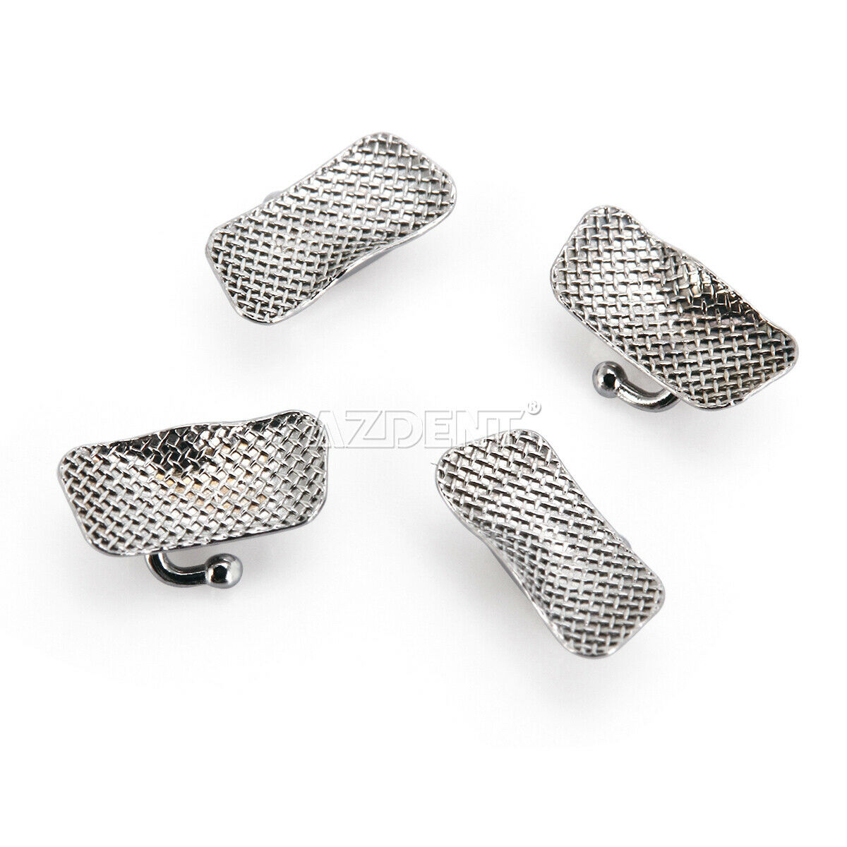 100 X AZDENT Orthodontics Dental Buccal Tube 1st Edgewise 022 Bondable Non-Conv