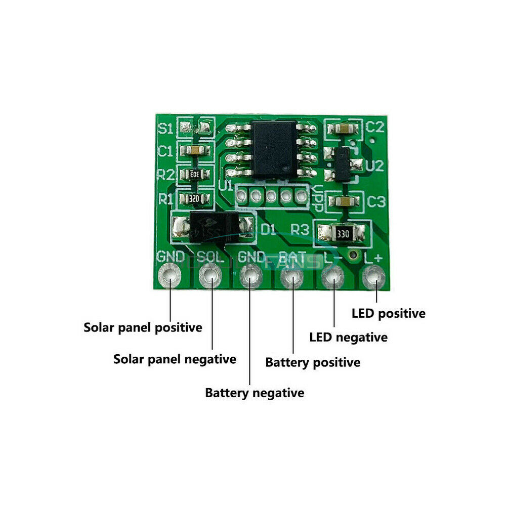 Solar Power Lamp Board Solar Light Control Panel Solar Lamp Controller Module