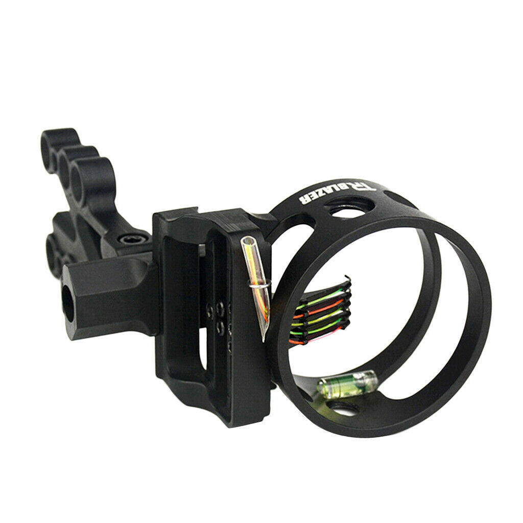 Aluminum Alloy Machined 5 Pin .019'' Compound Bow Sight for Right Left Hand