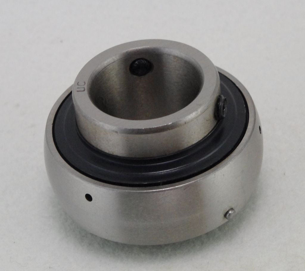 (1) 40mm Plated Insert Mounted Outer Spherical Surface Pillow Ball Bearing UC208