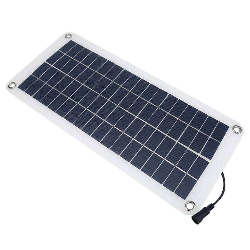 10.5W 18V Car Phone Solar Panel Charger For Car/Boat/Motor Battery New