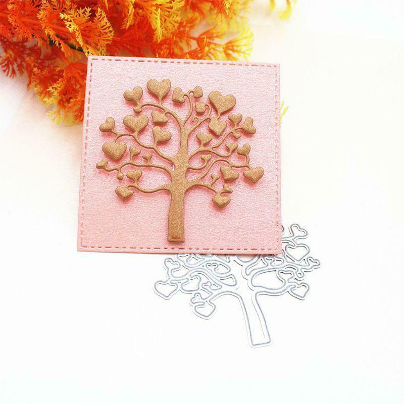 Love Tree DIY Handicrafts Cutting Dies Metal Cutting Stencils for Scrapbooking