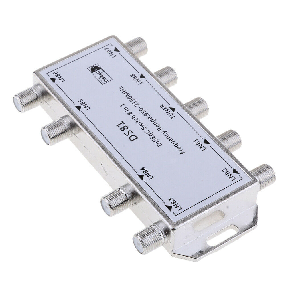 Satellite Switch Multi-Switch 1-In/8-Out DS81