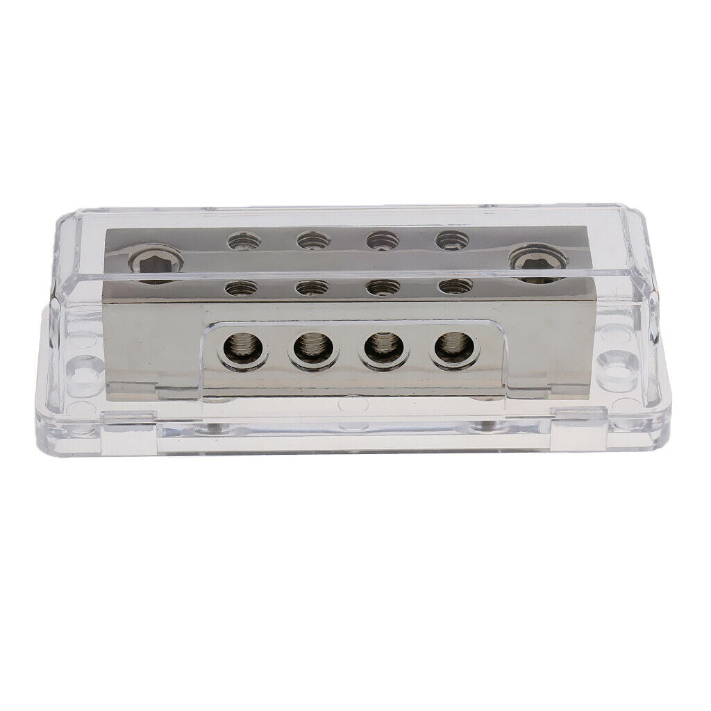 Repalcement 10 Way Car Audio Distribution Block Two 0 GA to 8GA In/Out