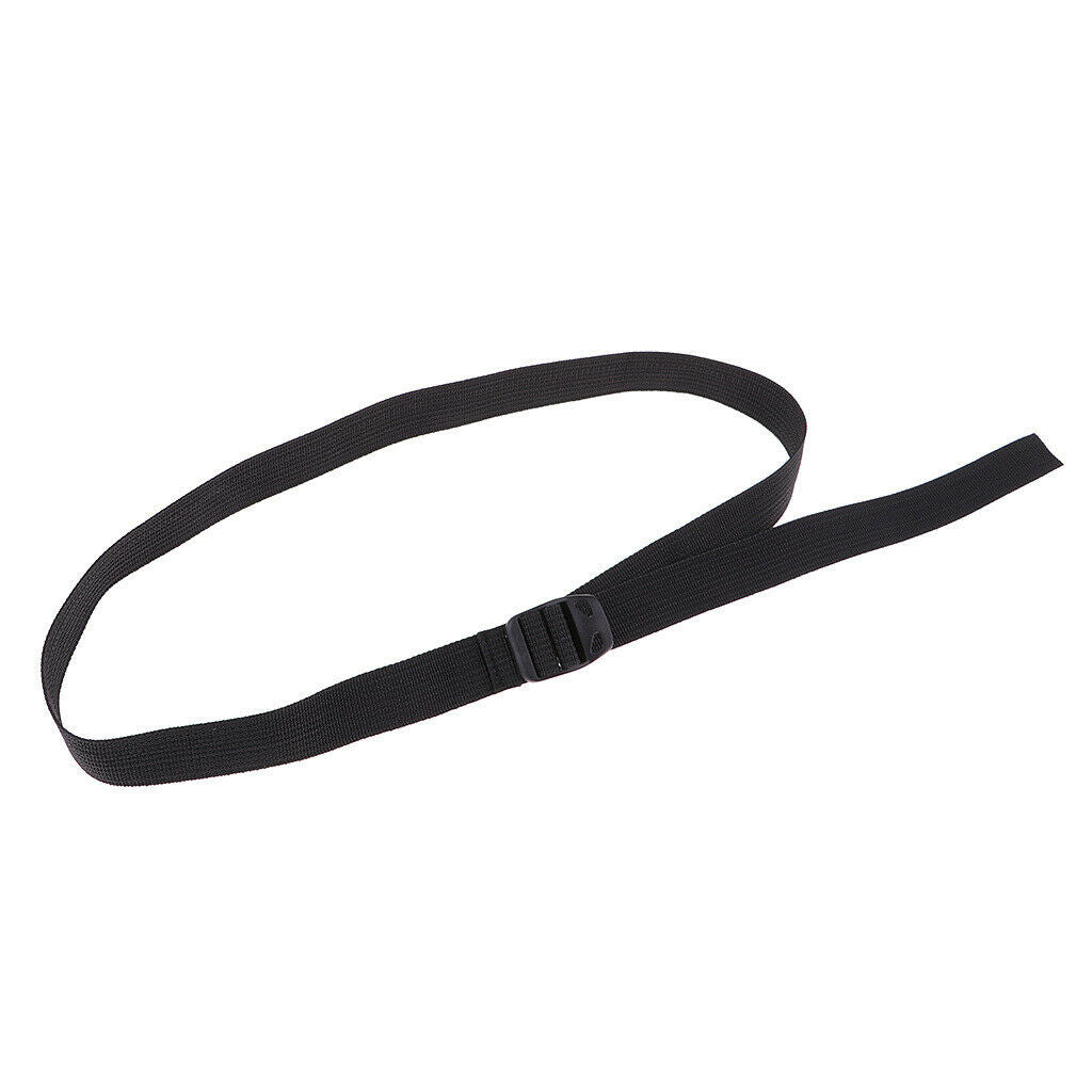 6pcs Strapping Cable Ties Camping Travel Bag Band with Buckle