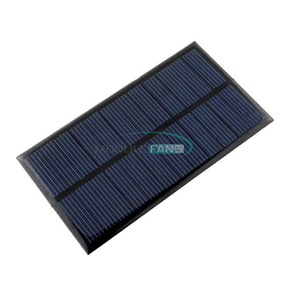 6V 1W Solar Panel Module DIY For Light Battery Cell Phone Toys Chargers
