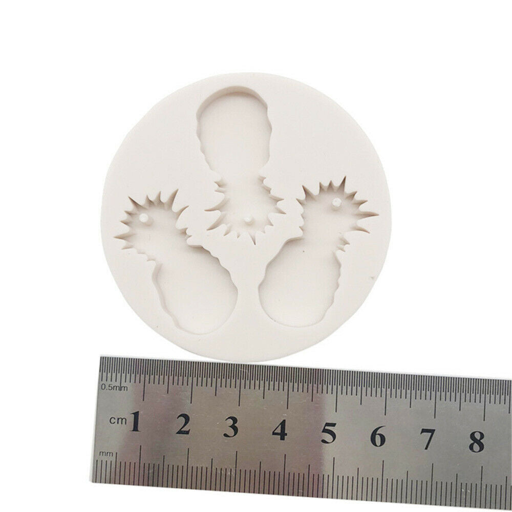 Mini Pineapple Shape Silicone Molds DIY Keychain Pendants Epoxy Fondant Mould