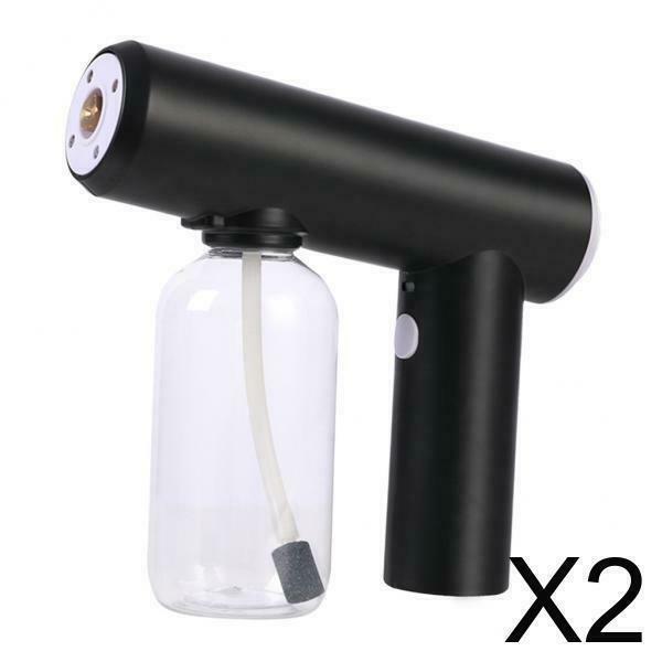 2/Set Rechargeable Nano Fogging Disinfectant Sprayer Gun Sanitizer Machine