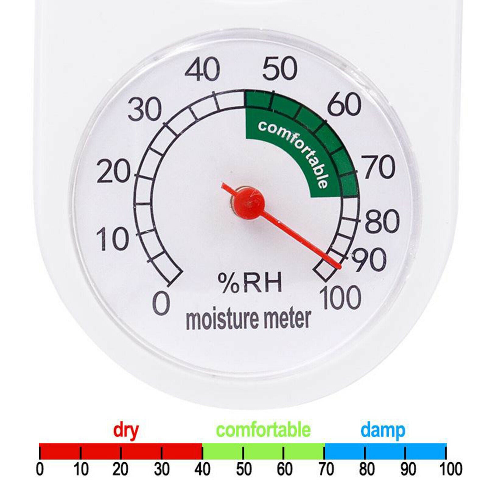 Kitchen Wall Mounted Thermometer Temperature Humidity Gauge for Home Offices
