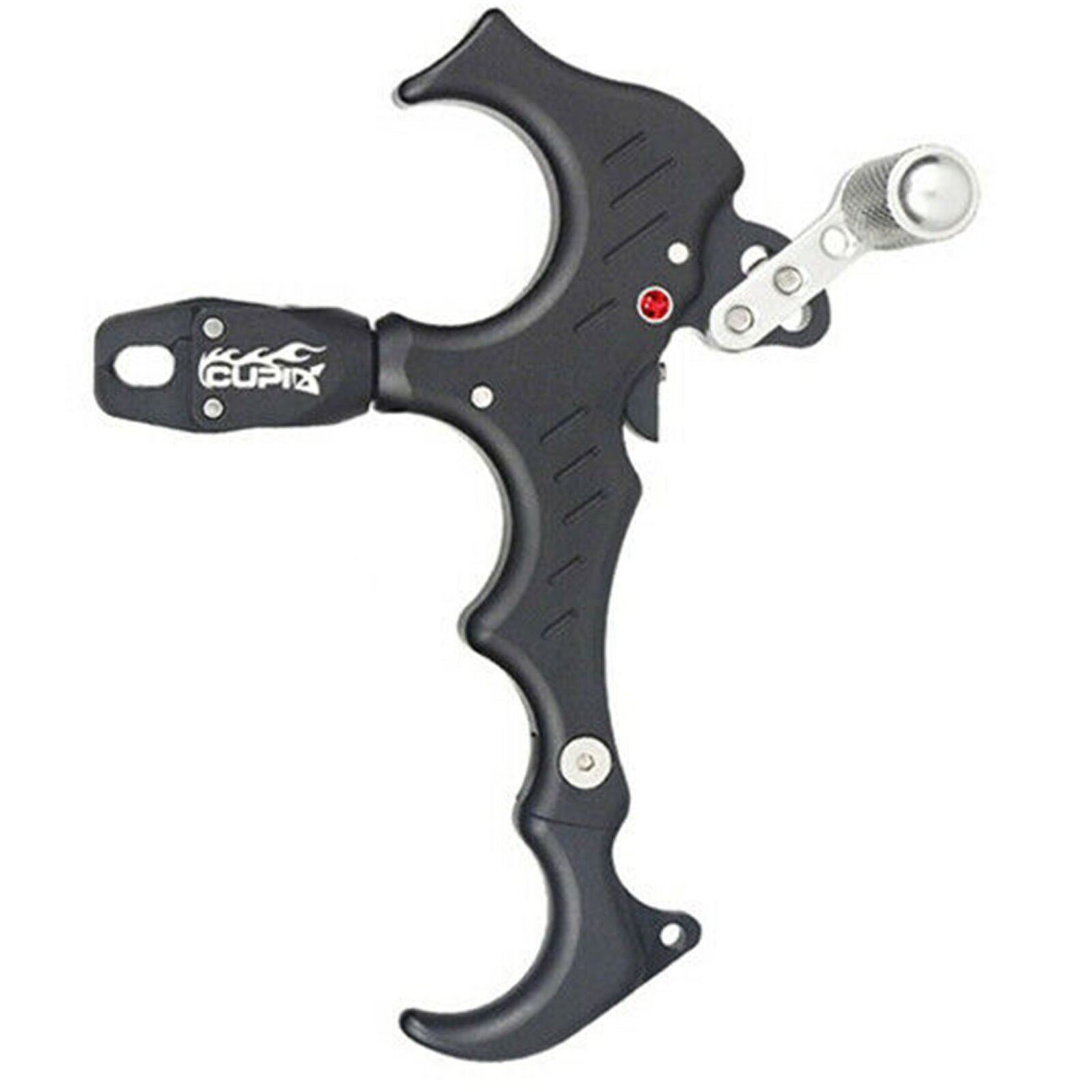 Compound Archery Bow Release Aids 3/4 Finger Grip Thumb Caliper Trigger Alloy