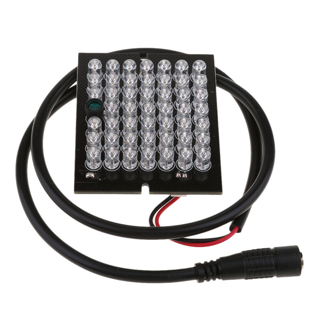 4Pieces 48 LEDs 940nm Infrared IR Board Module 12V 90° for CCTV Camera