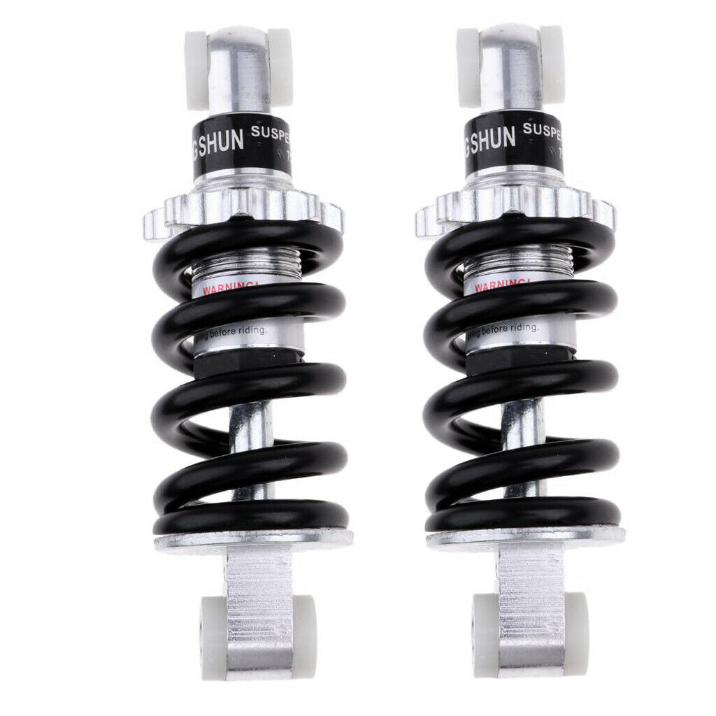 2 Pieces Universal Adjustable Shock Absorbers for Go Kart / Mini Bike